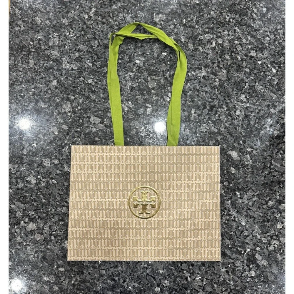 3 TORY BURCH 2026 Shopping Bag Authentic Empty Gift Bag 16X12X6